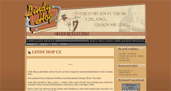 Desktop Screenshot of lindyhop.cz