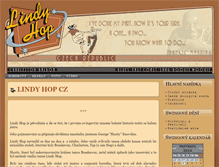 Tablet Screenshot of lindyhop.cz